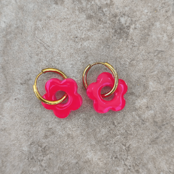 Boucles d'oreille Pink Pop | Les Bricoles de B
