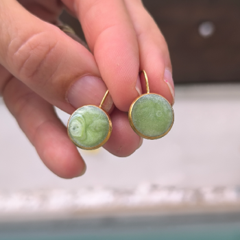 photo de boucles d'oreille Eclipse Pomme