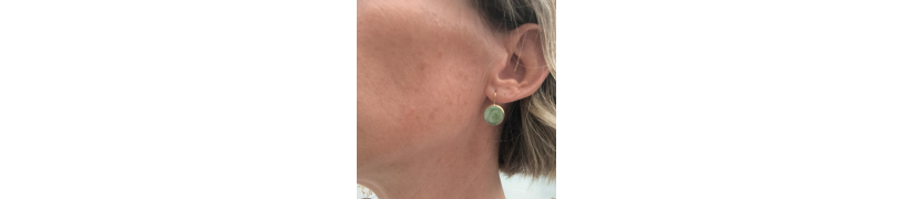 Boucles d'oreilles Eclipse Pomme | Les Bricoles de B