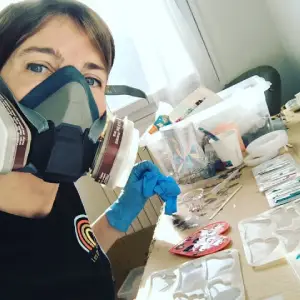 Bérangère, créatrice des Bricoles de B.